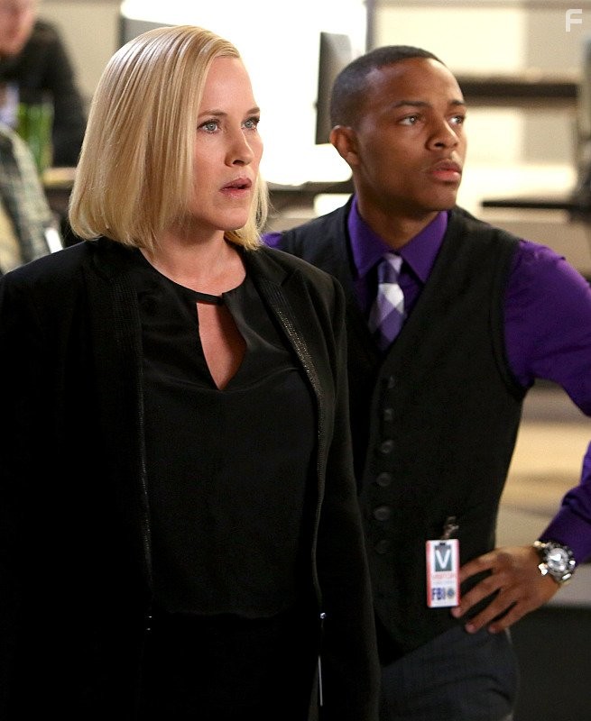 Patricia Arquette and Shad Moss in CSI: Киберпространство (2015)