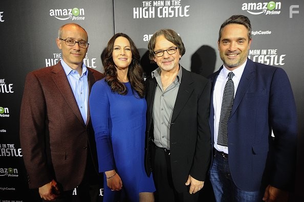 David Zucker, Frank Spotnitz, Morgan Wandell, and Isa Dick Hackett in Человек в высоком замке (2015)