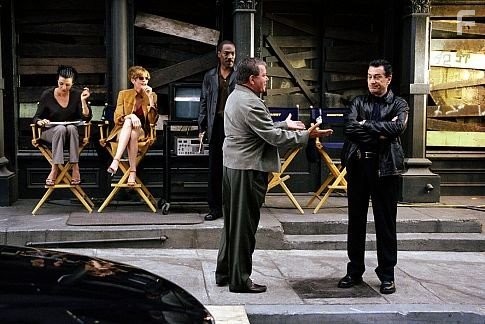 Robert De Niro, Eddie Murphy, Rene Russo, William Shatner, and Drena De Niro in Шоу начинается (2002)