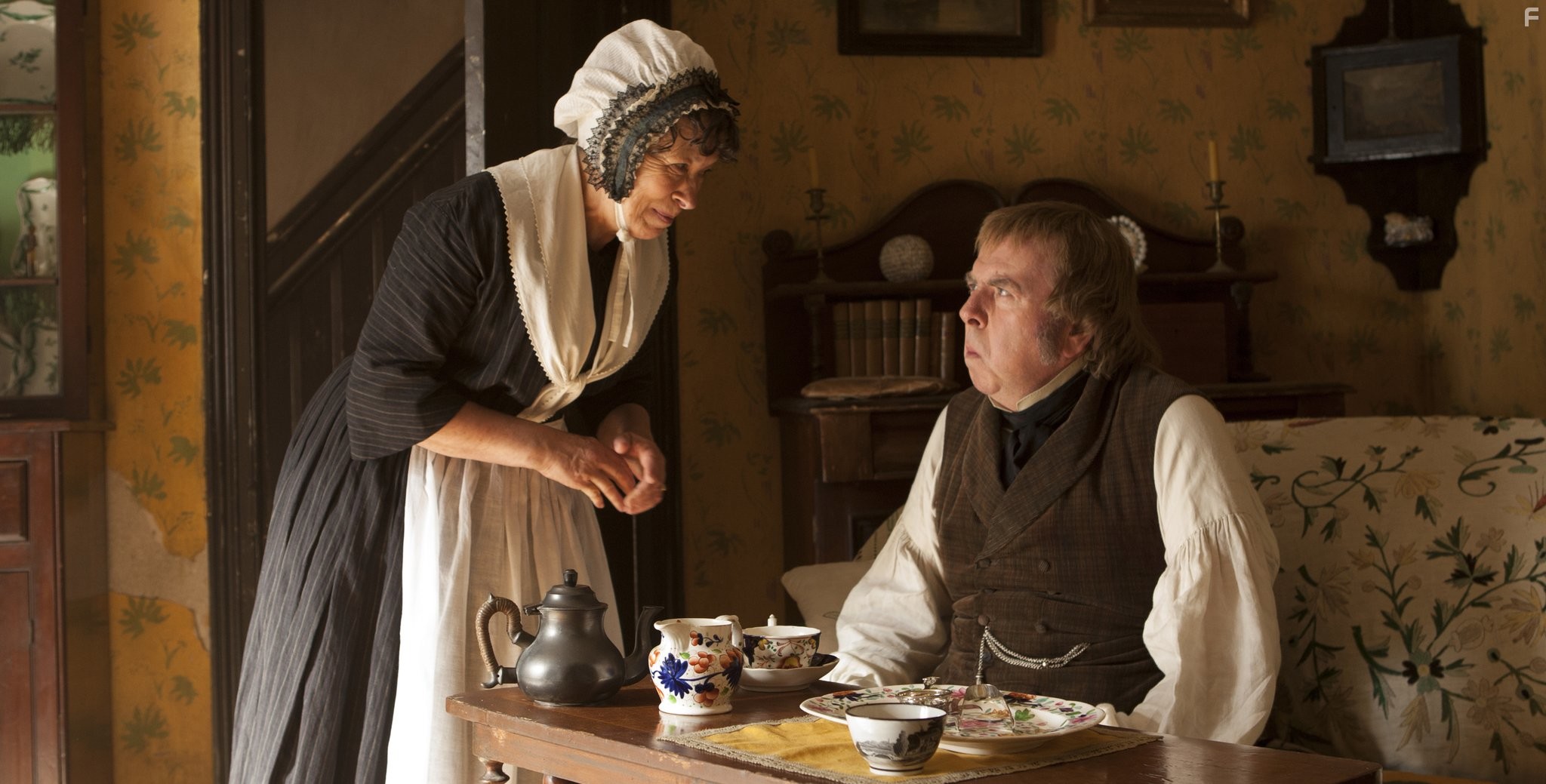 Timothy Spall and Marion Bailey in Уильям Тёрнер (2014)
