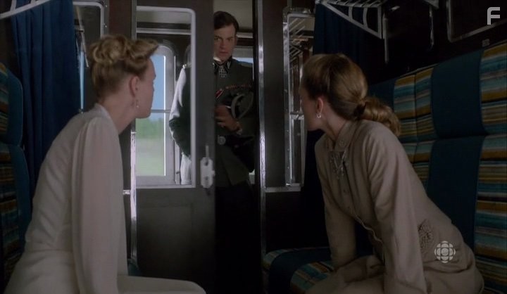 Torben Liebrecht and Livia Matthes in Лагерь Х (2015)