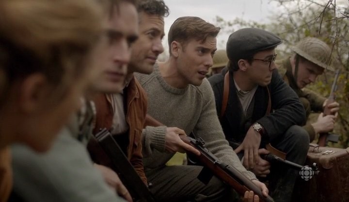 Connor Price, Warren Brown, and Jack Laskey in Лагерь Х (2015)