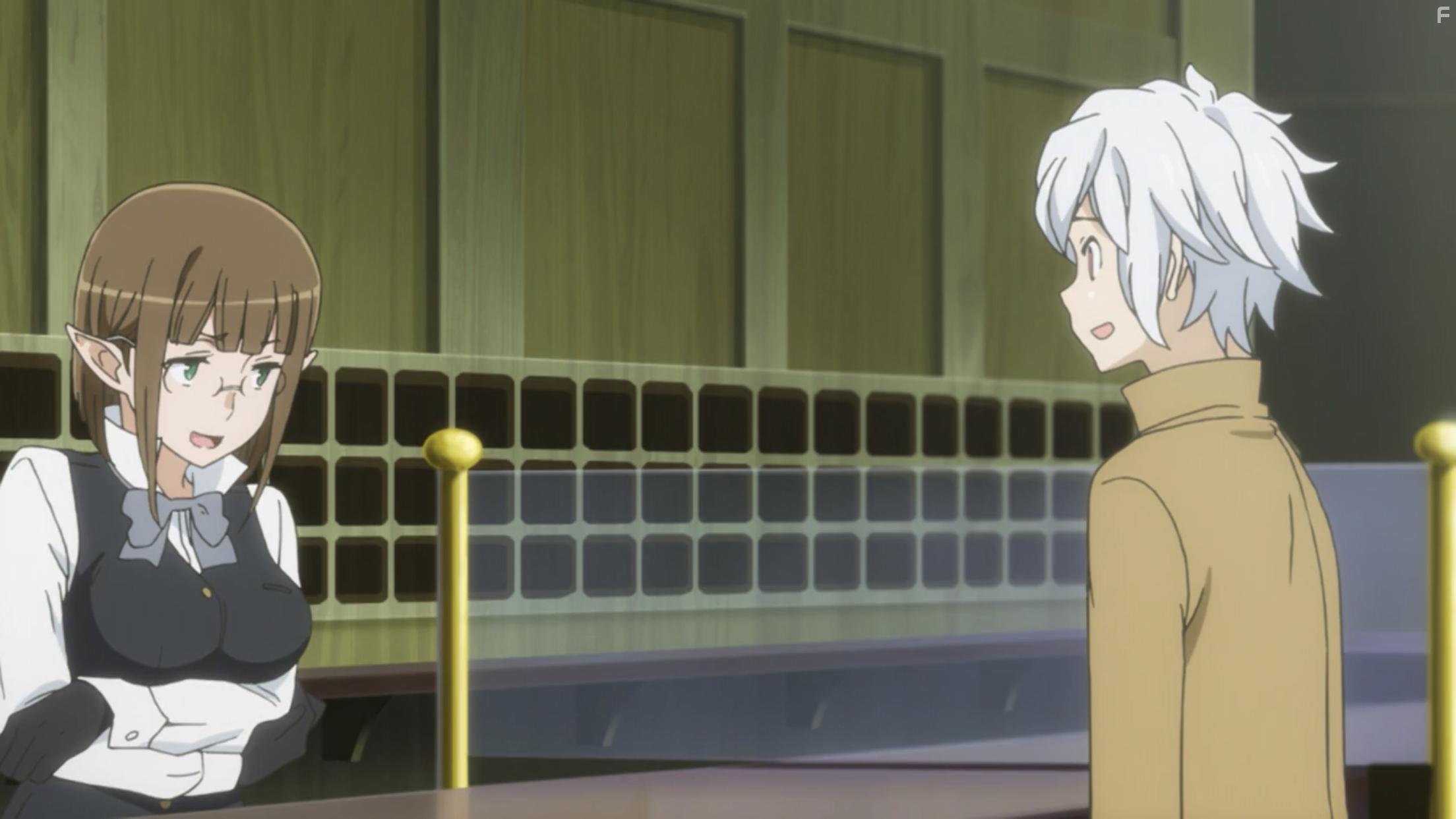 Yoshitsugu Matsuoka and Bryson Baugus in Dungeon ni Deai wo Motomeru no wa Machigatteiru Darou ka (2015)