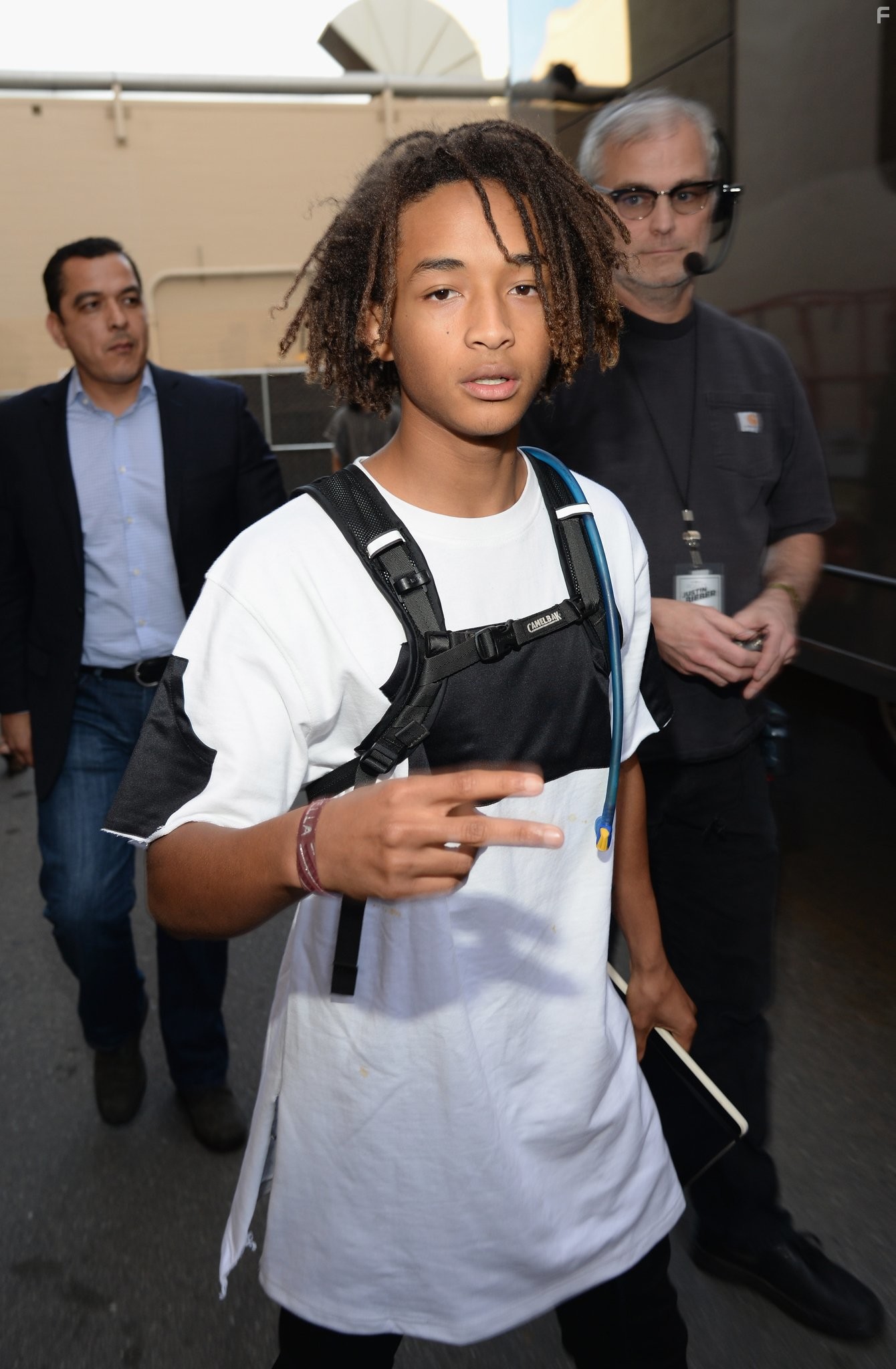 Jaden Smith at Поджарь звезду: Джастин Бибер (2015)