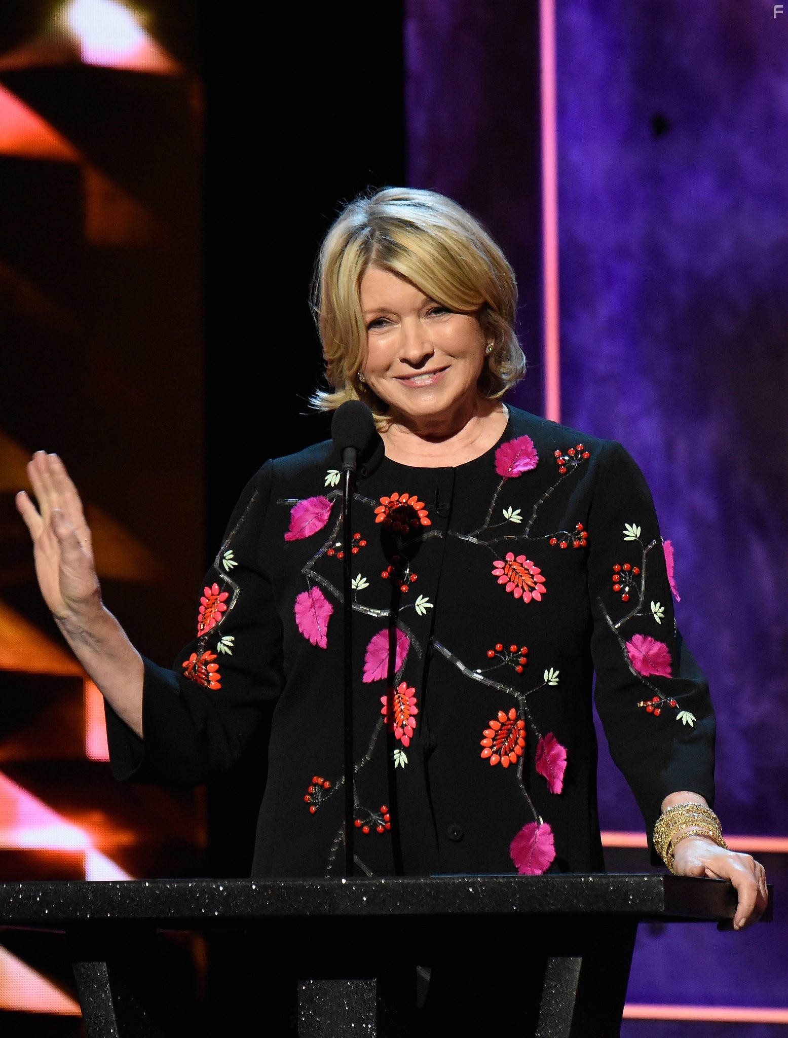 Martha Stewart at Поджарь звезду: Джастин Бибер (2015)