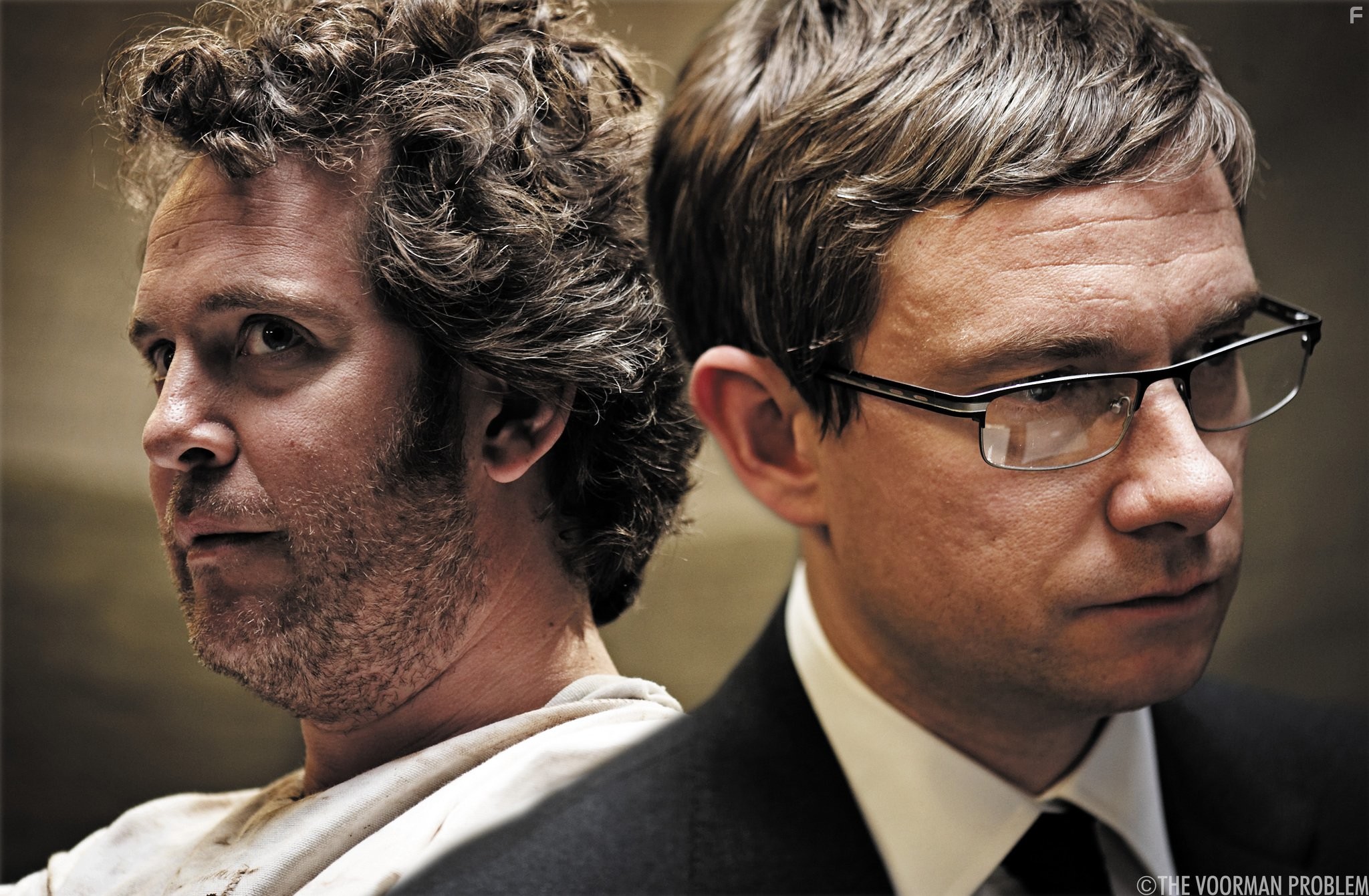 Martin Freeman and Tom Hollander in The Voorman Problem (2011)
