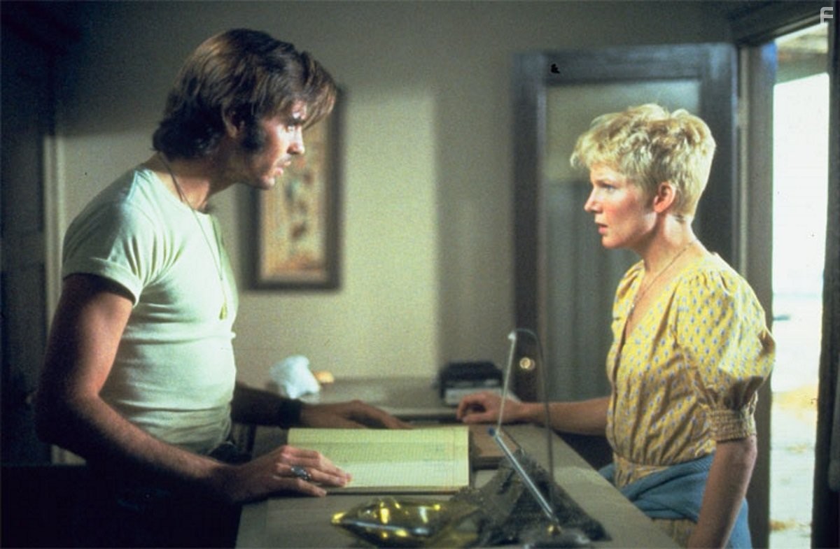 Jeff Fahey and Diana Scarwid in Психо 3 (1986)