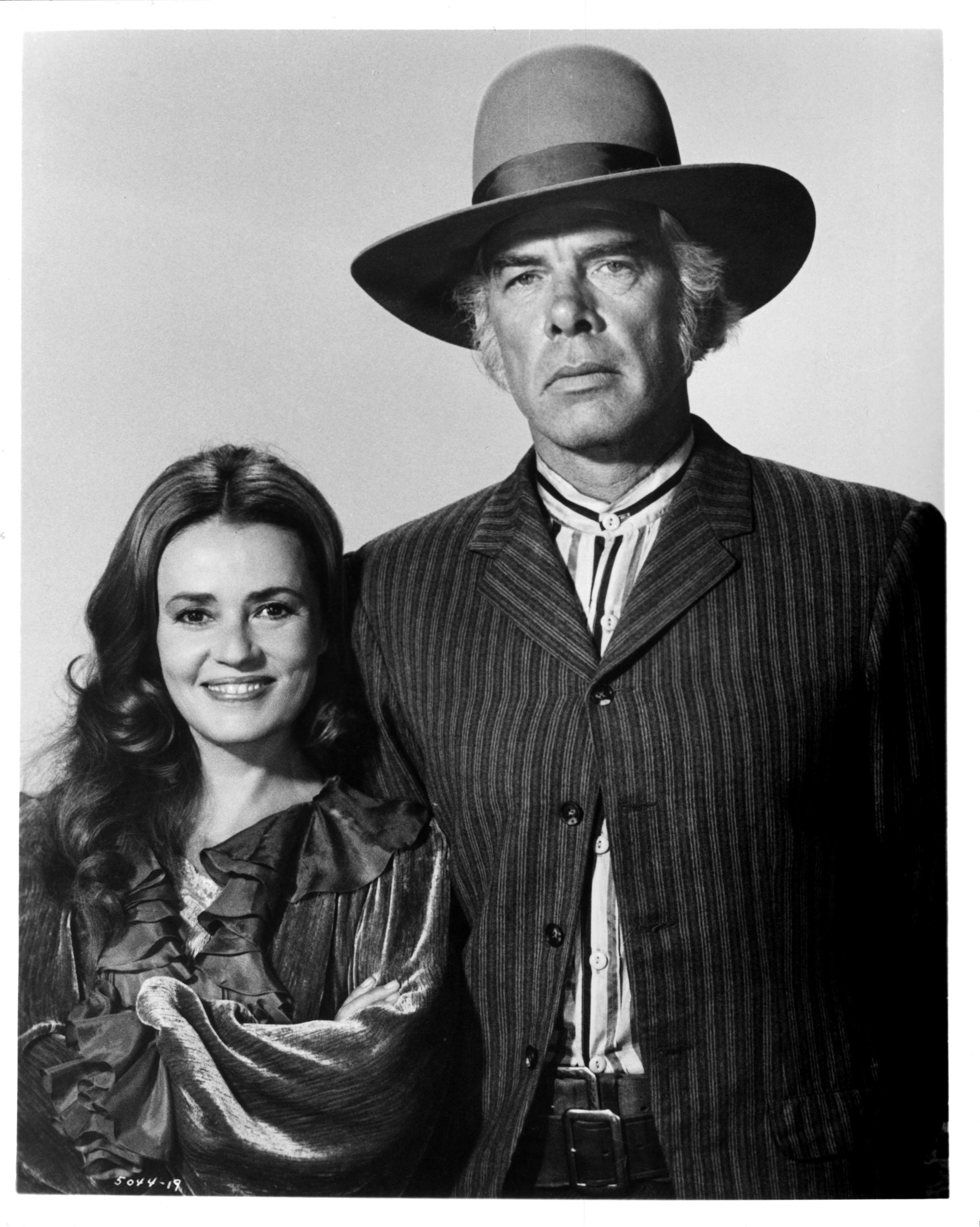 Lee Marvin and Jeanne Moreau in Монти Уолш (1970)