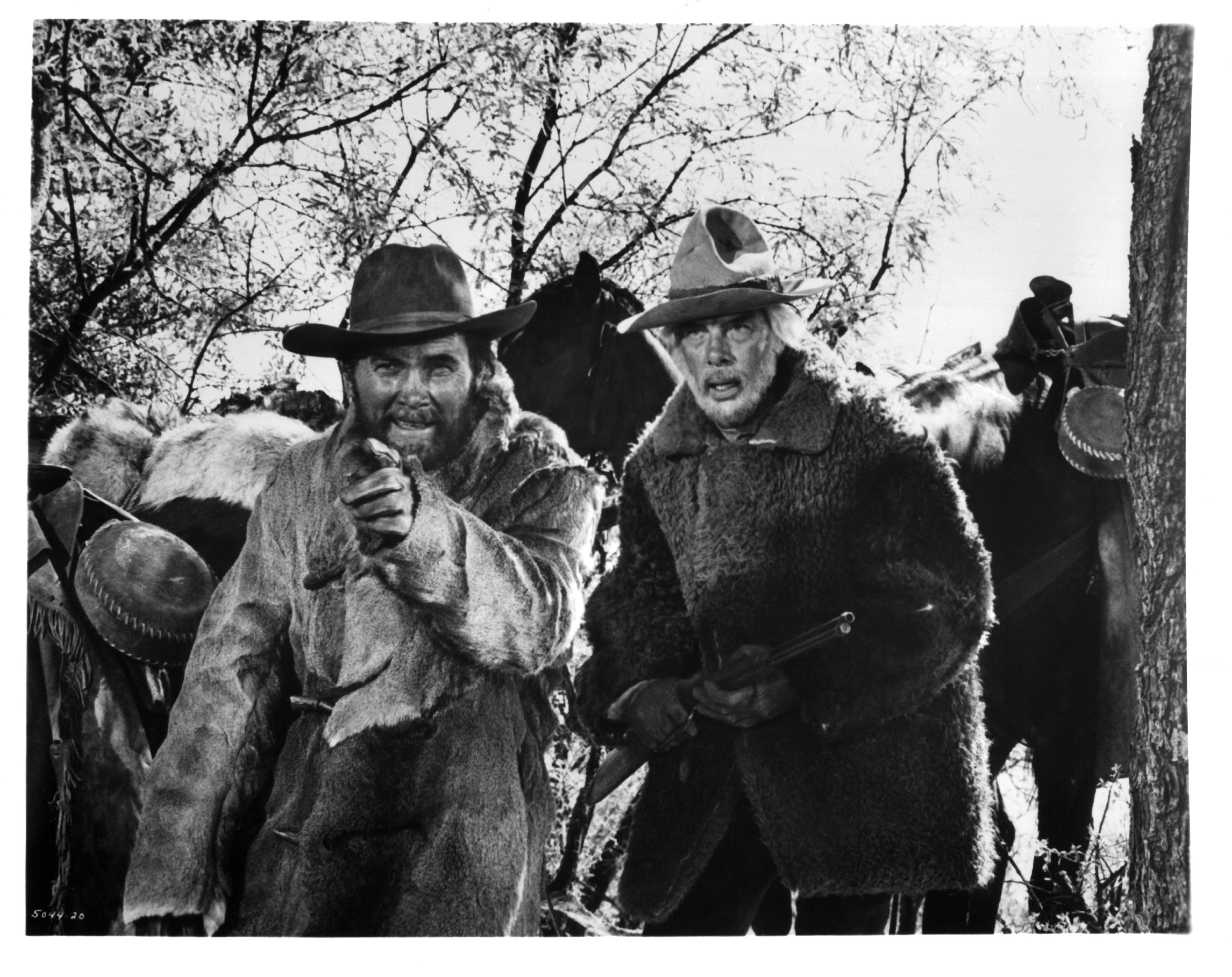 Lee Marvin and Jack Palance in Монти Уолш (1970)