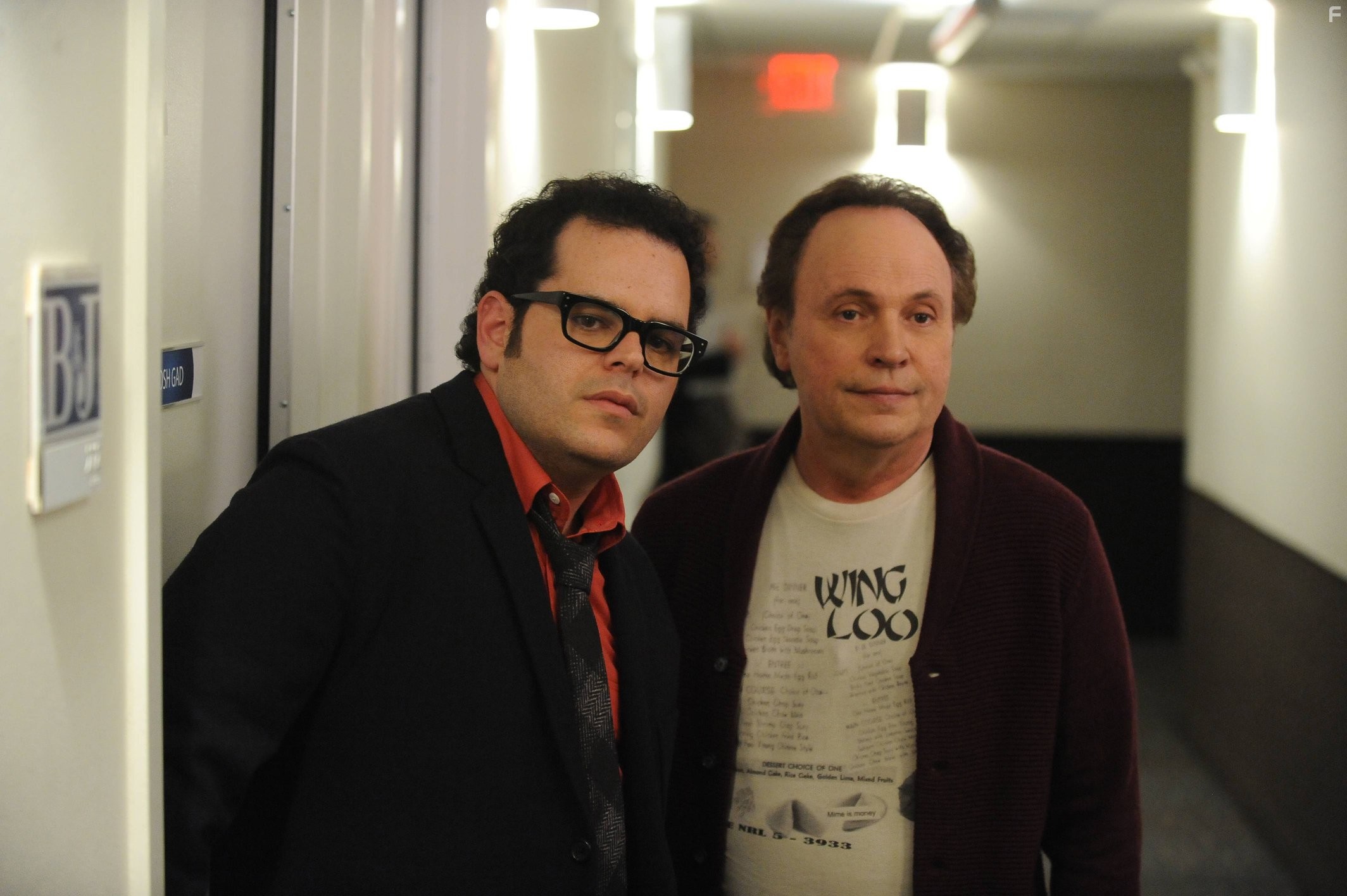 Billy Crystal and Josh Gad in The Comedians (2015)