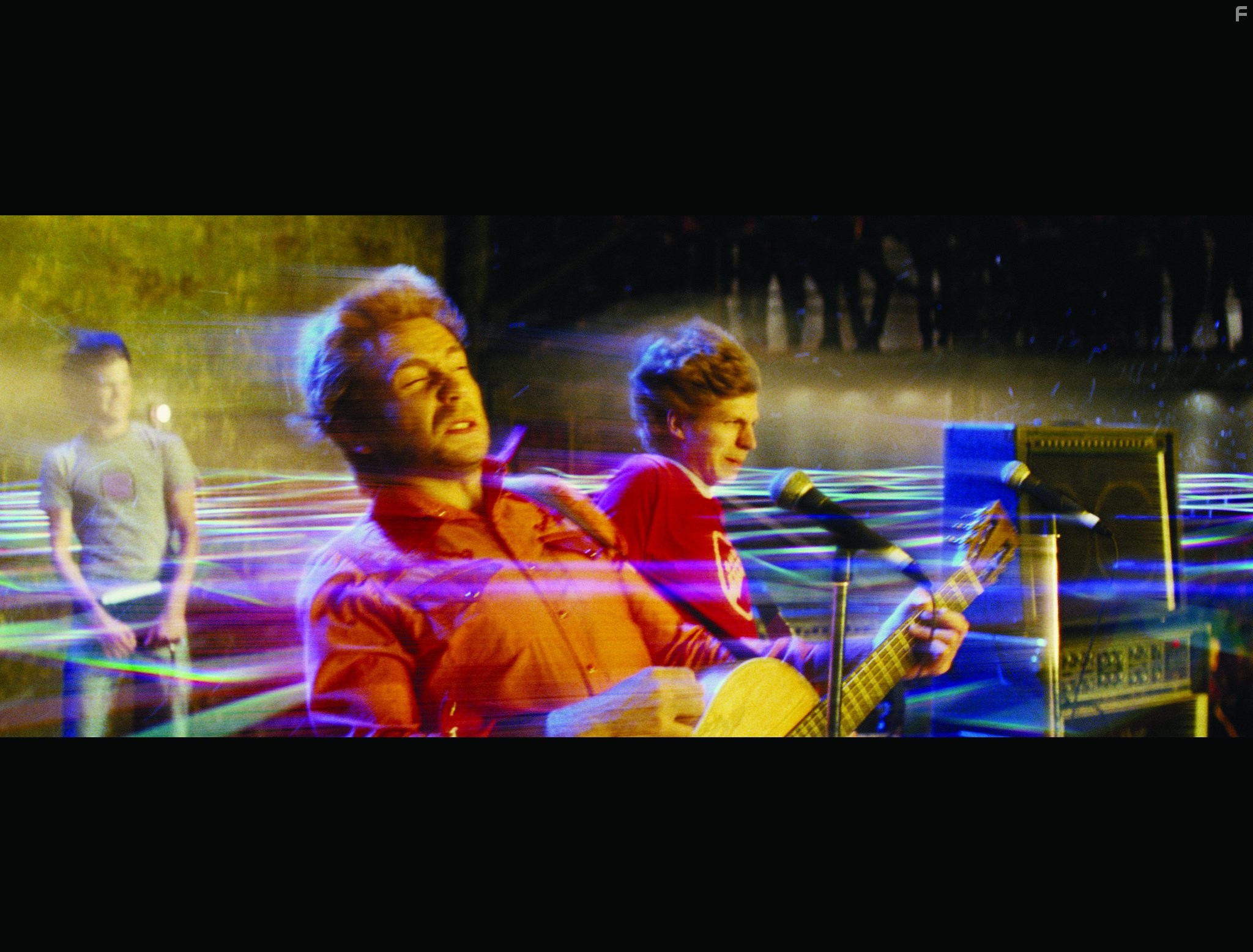 Michael Cera, Mark Webber, and Johnny Simmons in Скотт Пилигрим против всех (2010)