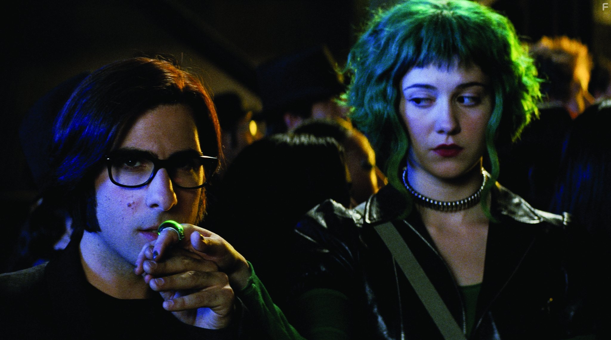 Jason Schwartzman and Mary Elizabeth Winstead in Скотт Пилигрим против всех (2010)