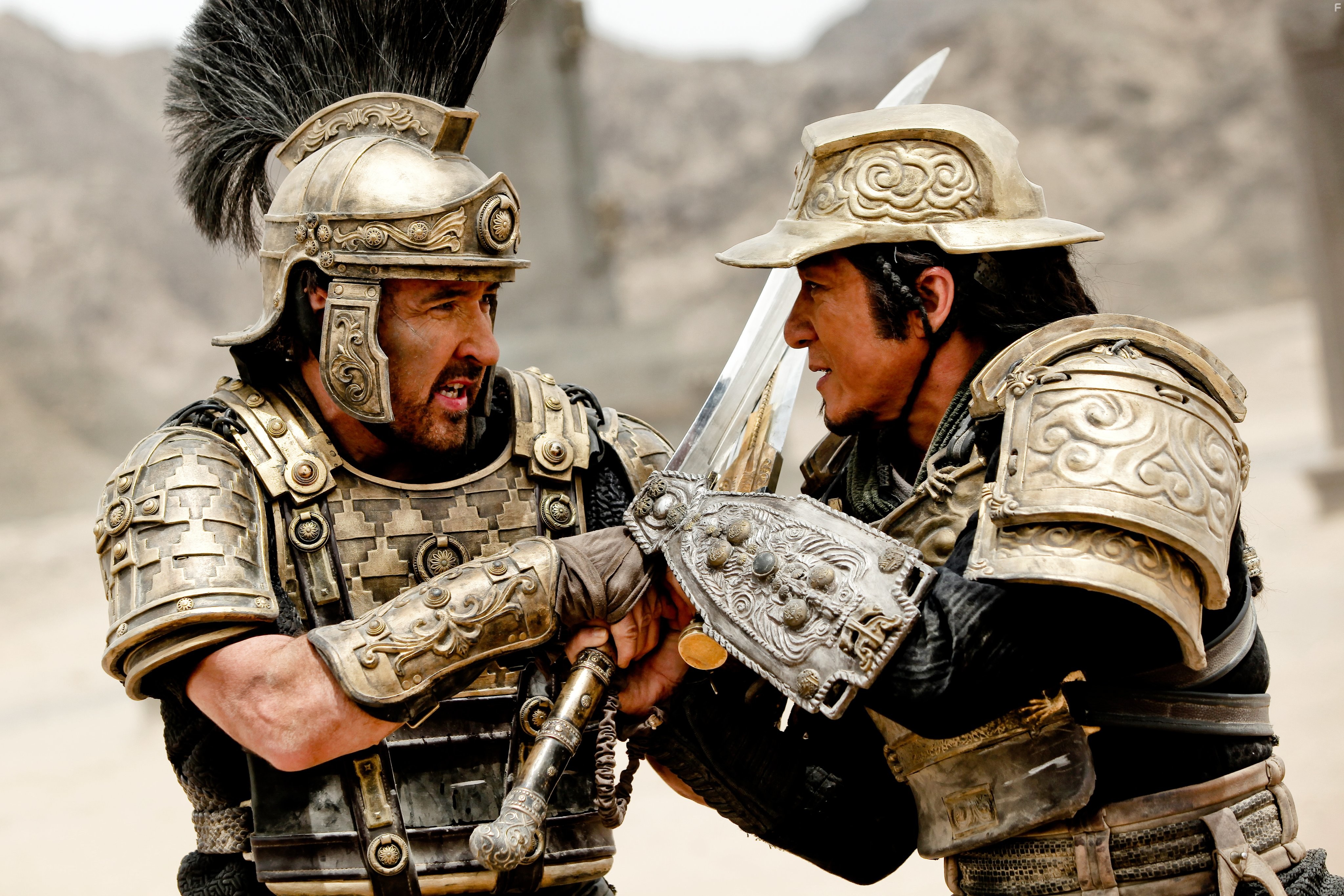 John Cusack and Jackie Chan in Меч дракона (2015)