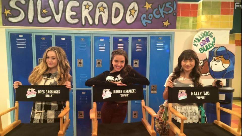 Haley Tju, Lilimar, and Brec Bassinger in Bella and the Bulldogs (2015)