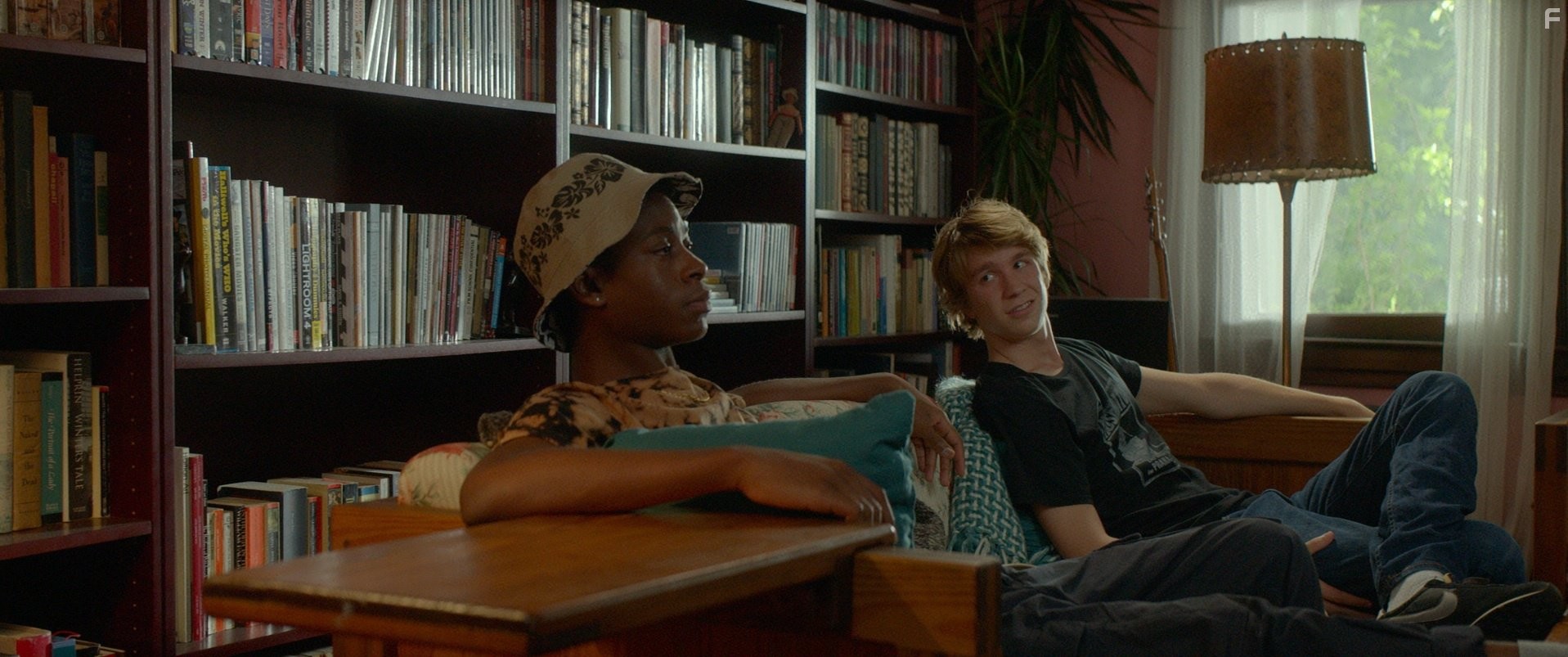 Thomas Mann and RJ Cyler in Я, Эрл и умирающая девушка (2015)