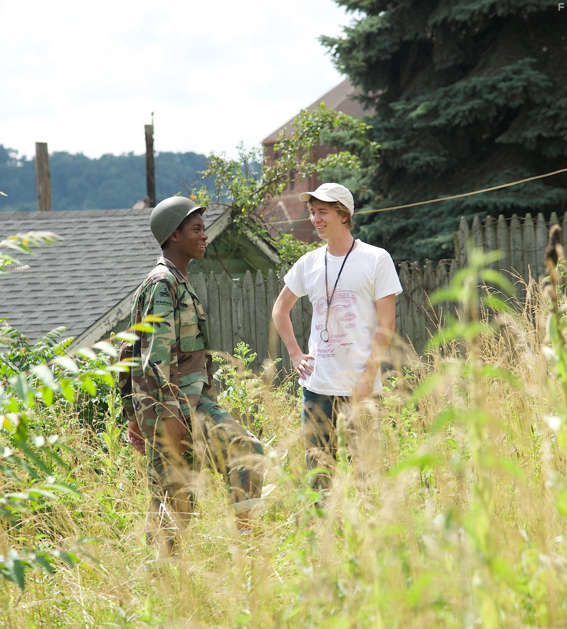 Thomas Mann and RJ Cyler in Я, Эрл и умирающая девушка (2015)