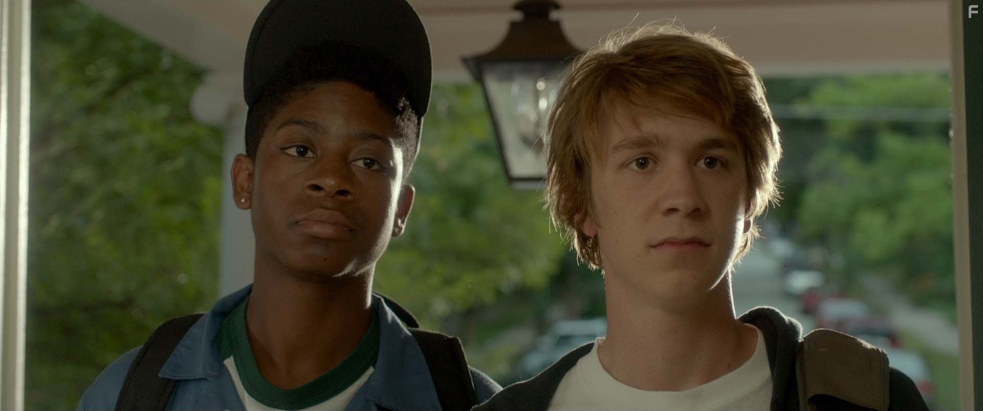 Thomas Mann and RJ Cyler in Я, Эрл и умирающая девушка (2015)
