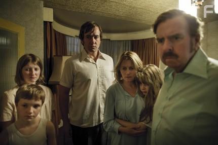 Fern Deacon and the cast of The Enfield Haunting