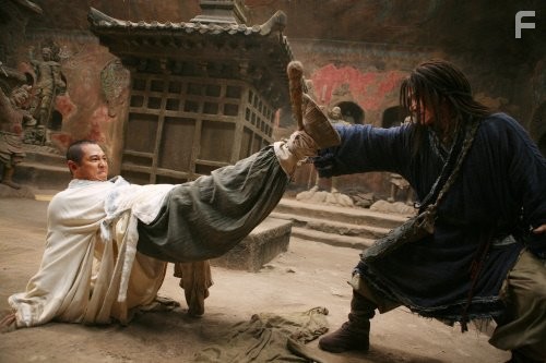 Jackie Chan and Jet Li in Запретное царство (2008)