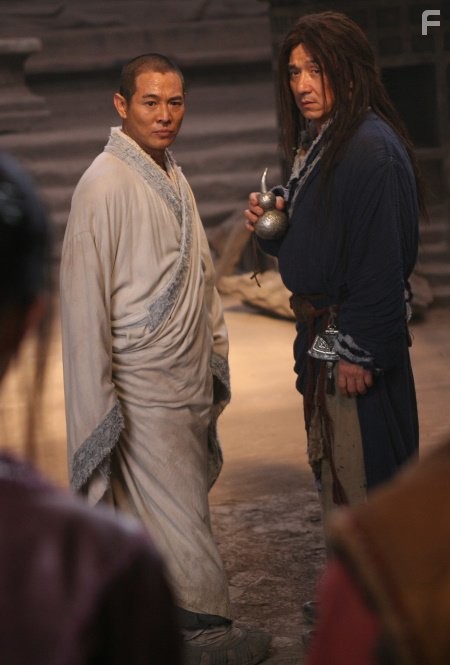 Jackie Chan and Jet Li in Запретное царство (2008)