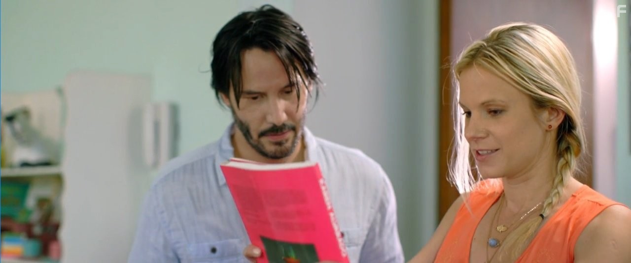 Keanu Reeves and Ignacia Allamand in Кто там (2015)