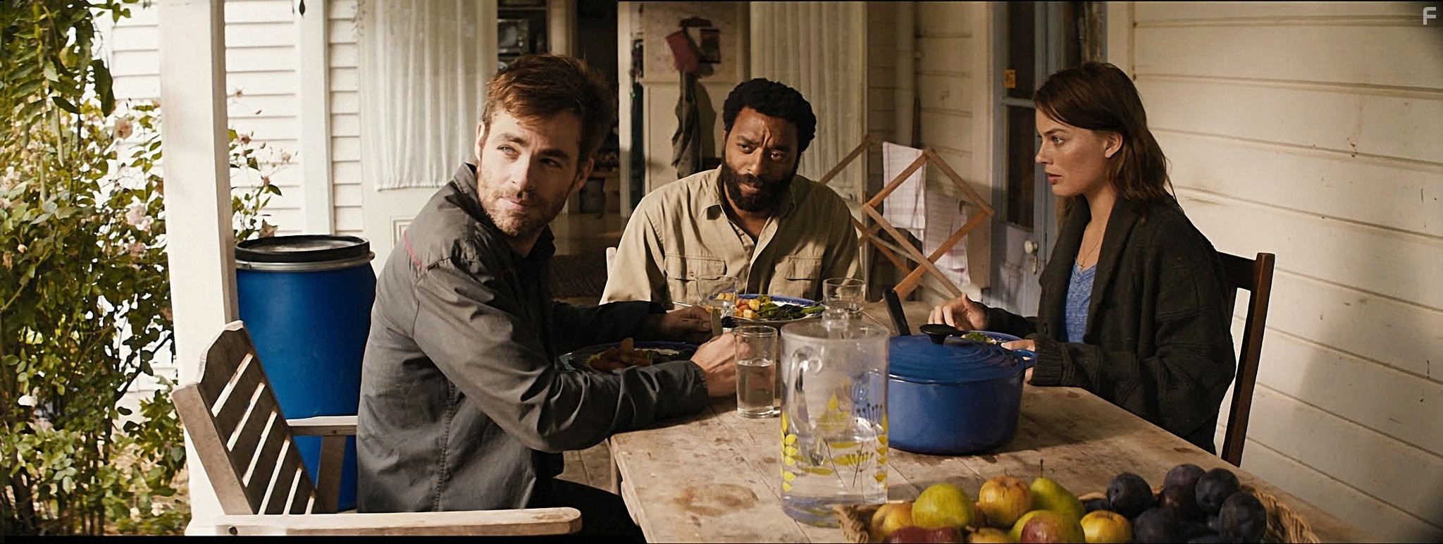 Chiwetel Ejiofor, Chris Pine, and Margot Robbie in Z - значит Захария (2015)