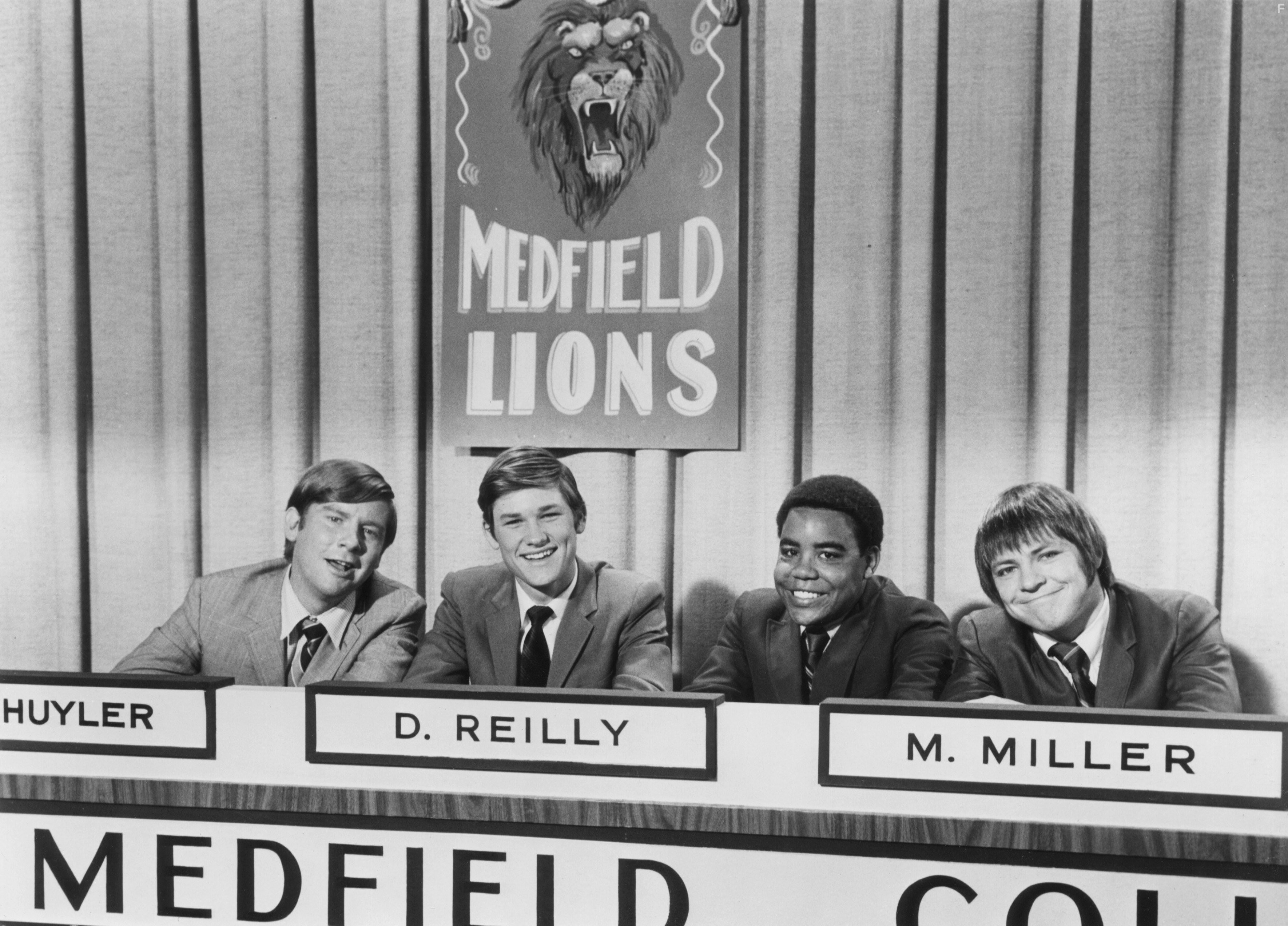 Kurt Russell, Alexander Clarke, Michael McGreevey, and Frank Welker in Компьютер в кроссовках (1969)