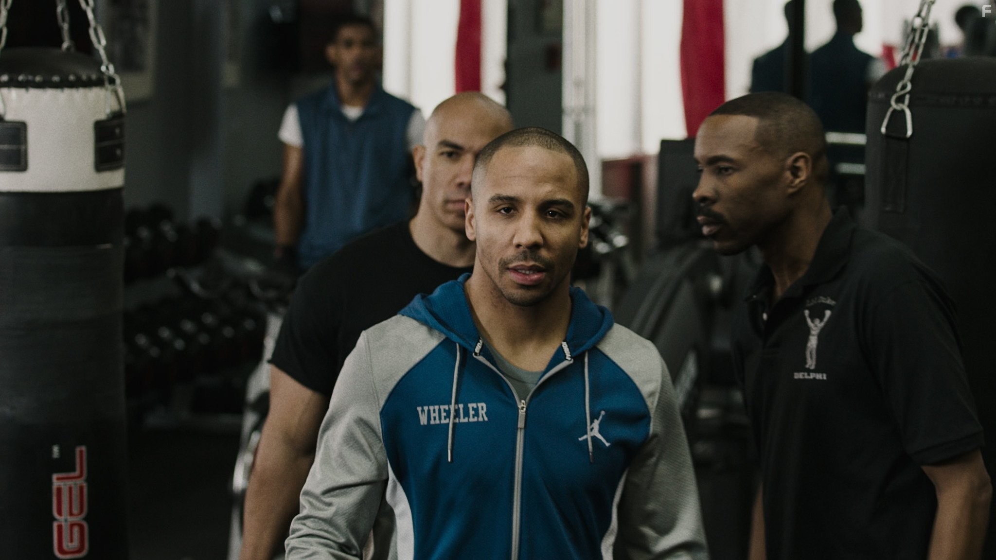 Brian Anthony Wilson and Andre Ward in Крид: Наследие Рокки (2015)