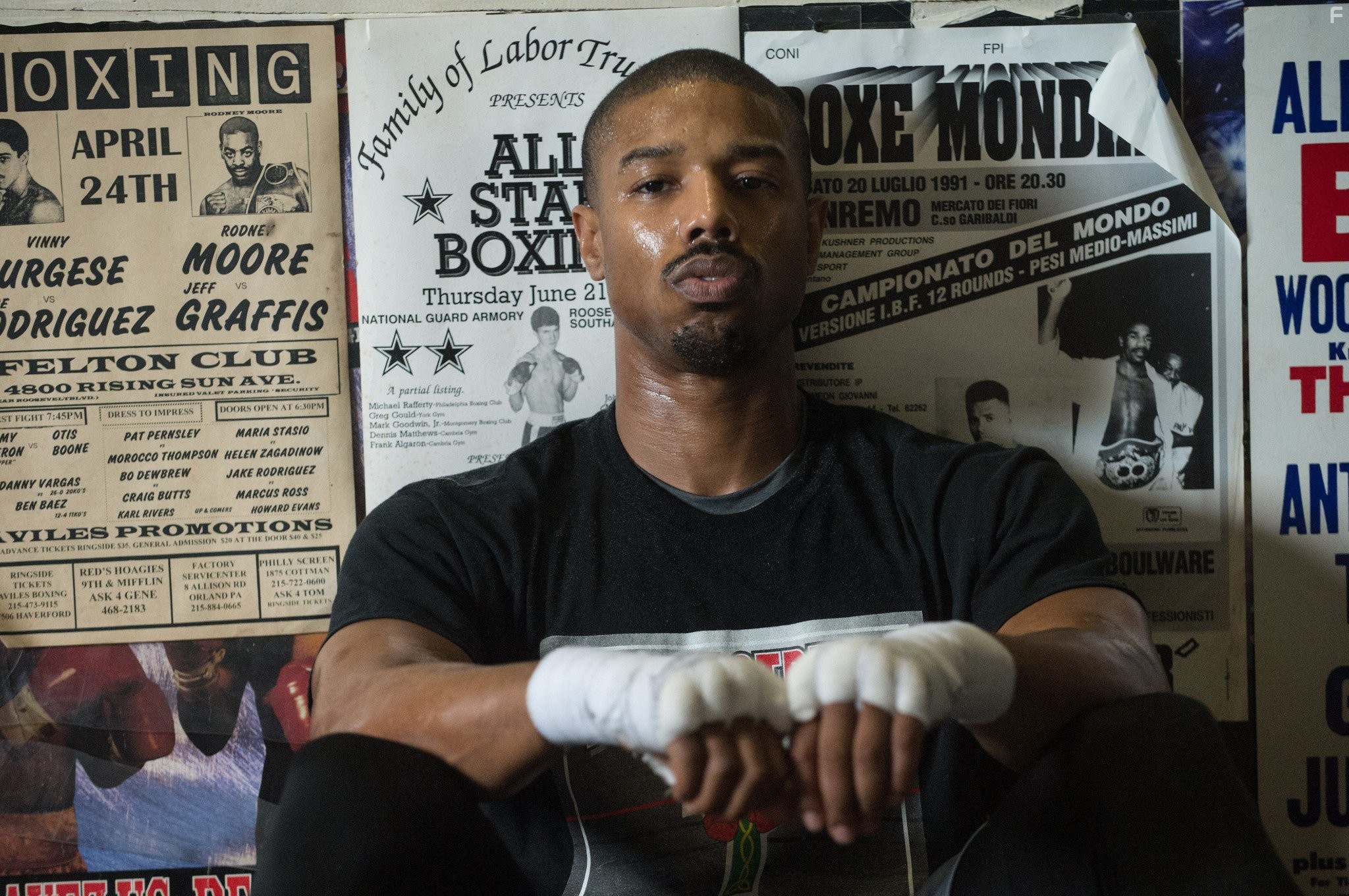 Michael B. Jordan in Крид: Наследие Рокки (2015)